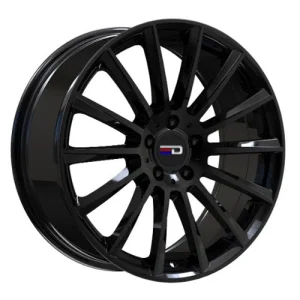 Euro Design – Sacco – Black – 18″x7.5″ 30mm – All weather Wheels – SAC1875F30666GB